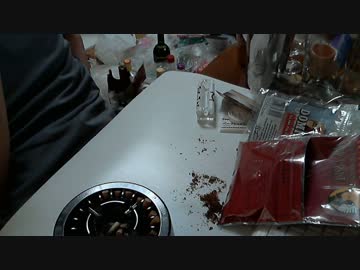 手巻きタバコ喫煙動画　part131　アメスピ　オーガニックブレンド