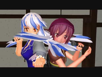 けーね先生とみすちーで「娘々サービスメドレー」