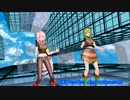 【MMD】Danze-Luka＆Gumi「キリトリセン」