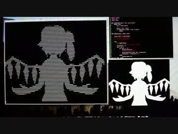 【Apple】ターミナルで Bad Apple!! PV 影絵【Mac】