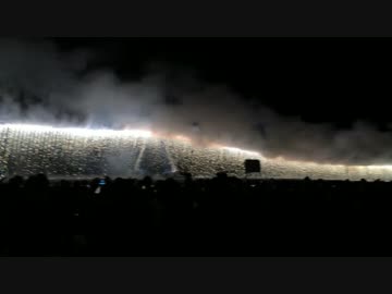 2014/08/02 鮎まつりフィナーレのナイアガラの滝