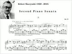 R.Muczynski - Second Piano Sonata, Op. 22: 2nd mvt. Con moto, ma non tanto