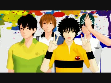 テニプリmmd 5号室で るぱーん モデルテスト ニコニコ動画