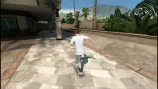 石の如く固まる先輩　Skate3実況プレイPart6