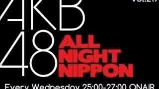 AKB48のオールナイトニッポン 2014.08.06