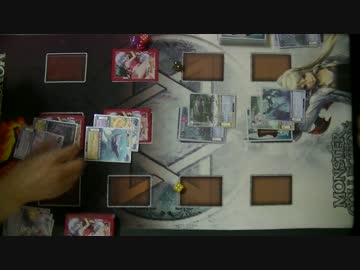 【モンコレ対戦動画】風神＆雷神(勢力) 対 スキュラ(B5)