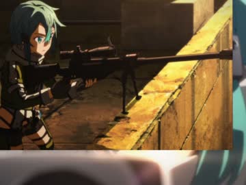 ソードアート・オンライン II 6話　シノン　戦闘