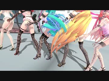 【MMD】ボカロDress「Kiss me 愛してる」紳士盛り