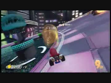 実況者杯「ひと夏のマリオカート8」昼の部2戦目【桃＋(トータス）視点】