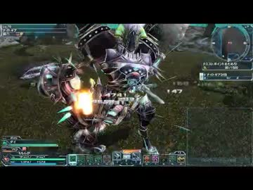 【PSO2】滞空SHナイトギア2体【GuTe】