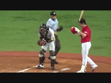 マエケンのセンター前ヒット