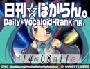 日刊VOCALOIDランキング 2014年8月11日 #2374