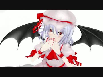 【東方MMD】霊夢とレミリア　博麗神社にて