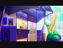 【背景素材】うちのTVで流れたハナヤマタOPが。