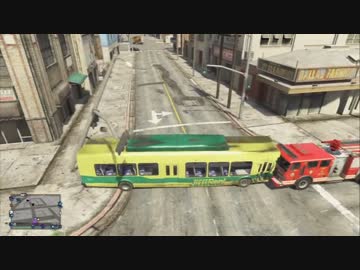 【GTA５】初めてのバス運転手【殉職余裕】