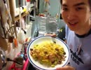 ちょまがアスパラベーコンパスタ