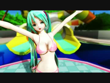 【MMD】巨乳のミクちゃんでdear cocoa girls