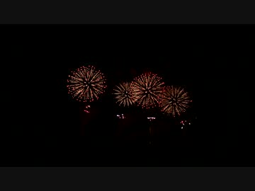 勝毎花火大会　2014　豚丼花火