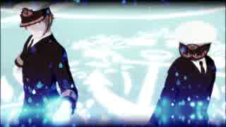 【APヘタリアMMD】しゃち式海自日と海軍英でカンタレラ