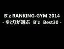 B'z RANKING-GYM 2014 - ２１歳のゆとりが選ぶ B'z Best30 -