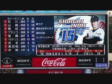 2014 8 15 阪神タイガース Vs 横浜denaベイスターズスタメン発表映像 ニコニコ動画