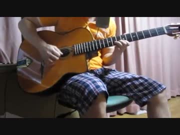 ストリートファイターⅡのバルログステージをギターで弾いてみた