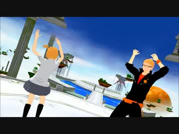 【MMDハイキュー】日向・西谷・谷地・研磨・月島で「kissme愛してる」