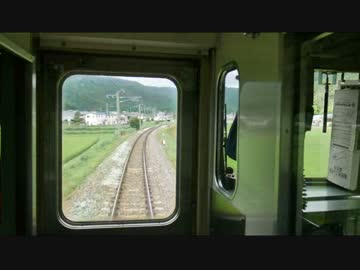 【前面展望】聖高原駅前後【211系・ワイドビューしなの代替快速③】