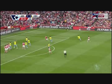 【ＥＰＬ14-15】フルハイライト　アーセナル×クリスタルパレス