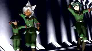 【MMD】オーガ３TOPで虎視眈々【イナイレ】