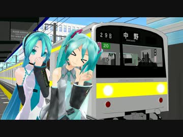 【第13回MMD杯Ex】鉄道あるある　解説等
