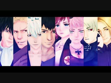 【第13回MMD杯本選遅刻組】千本桜【ジャンル混合合作】