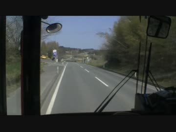 【前面展望】本吉ー大谷海岸【気仙沼線BRT・2014年Ver】