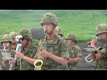 H26総火演予行　富士学校音楽隊　『ゲラゲラポーのうた』