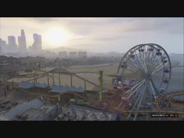 【GTA5】野良さん達と遊園地に向かう動画