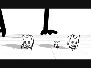 【第一回盂蘭盆地獄祭2014　ＥＸ】猫好好【MMD鬼徹】