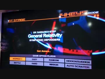 【直撮り】AC beatmaniaIIDX 9th style General Relativity(DPH)ジェネラル判定バグ