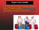 Cheap And Best Canada visitor visa