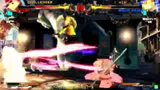 高田馬場ミカド GGXrd 野試合動画114 ナゲ(FA)vsヲシゲ(MI)その4
