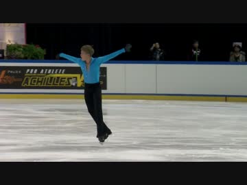 Jr Grand Prix Courchevel Men SP Deniss VASILJEVS デニス・バシリエフ