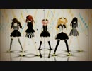 【MMD】威風堂々【りんなおかれん+城ヶ崎姉妹】