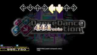 【DDR 2014】 SABER WING (satellite silhouette remix) [DOUBLE CHALLENGE]