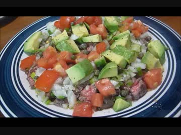 アメリカの食卓 359 夏のステーキ、カルパッチョ風を食す！