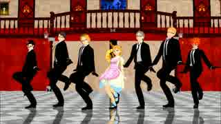 【MMDハイキュー】烏野・音駒・青城から７人で「Crazy ∞ nighT」