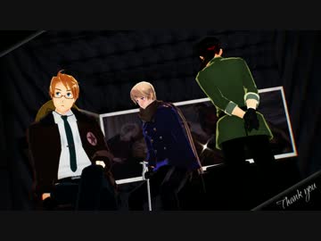 【APヘタリアMMD】米露中でMr.Saxobeat