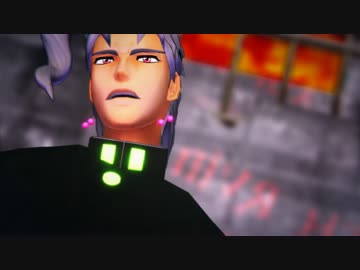 【MMD】セカンドカラー院(アニメver)でHYBRID【ジョジョ】