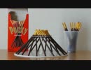 ポッキーで富士山をつくってみた