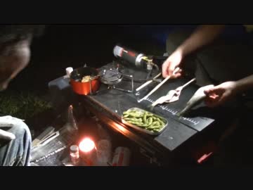 【鳳来湖】セローでキャンプ【かめすきー氏と】その2