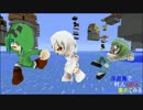【Minecraft】浮遊島で村人１００人集めてみる　１６人目【ゆっくり実況】