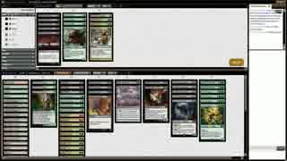 【MO】ＭＴＧスタンダード Golgari Reanimate vs Mono Green Devotion Game1【レミー】
